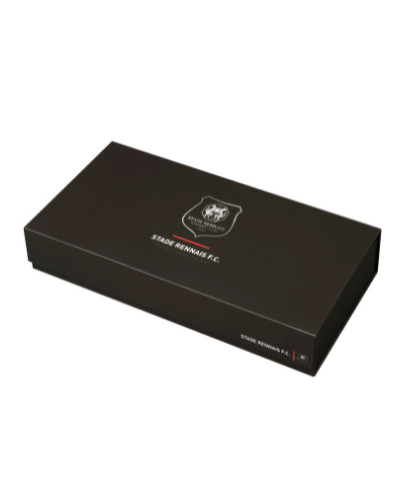 Coffret prestige - Box cadeau VIP Loge Stade Rennais Football Club - Packaging carton sur mesure