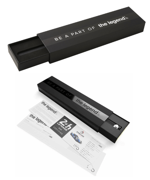 Boîte fourreau carton personnalisée avec calage interne en mousse - Packaging carton sur mesure