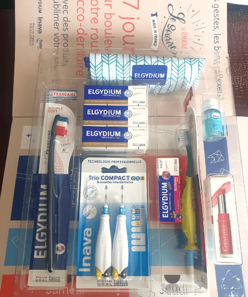calendrier de l'avent semainier hygiène dentaire pharmacie