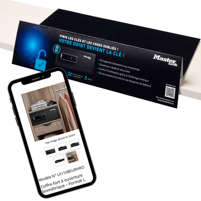 QR code et marketing point de vente - exemple de PLV de linéaire interactive avec QR code