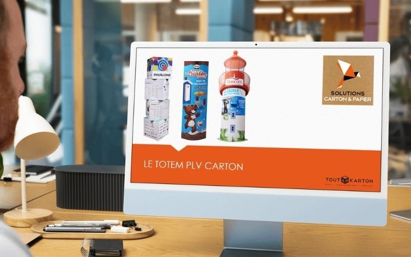 catalogue totems plv carton
