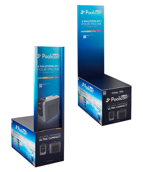 PLV podium carton