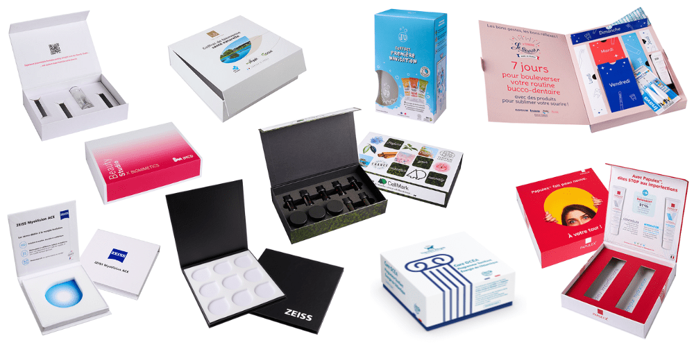 Packagings en carton personnalisés pour l'univers santé beauté