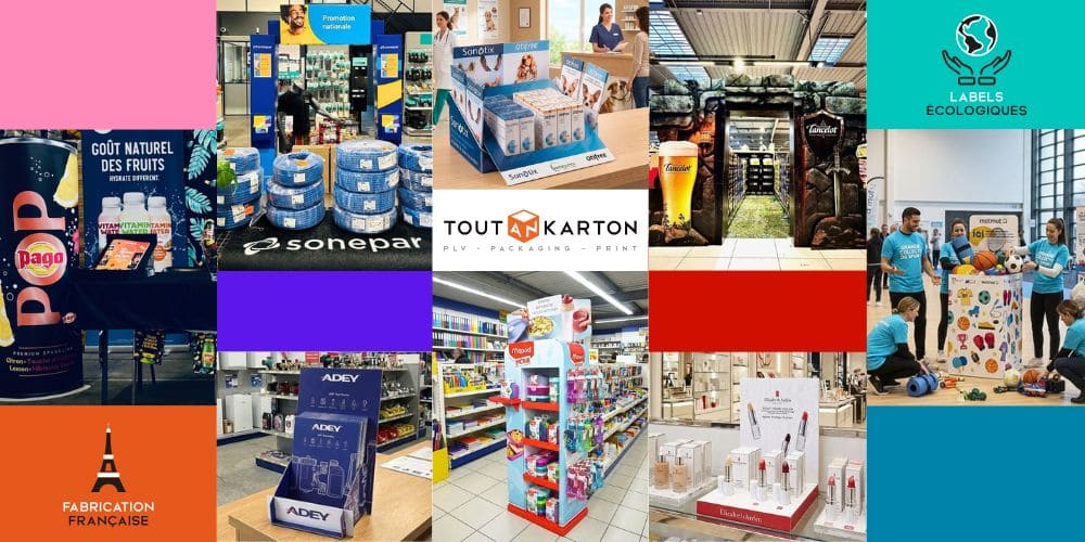 Fabricant PLV à Nantes, Paris, Lyon - PLV sur mesure made in France