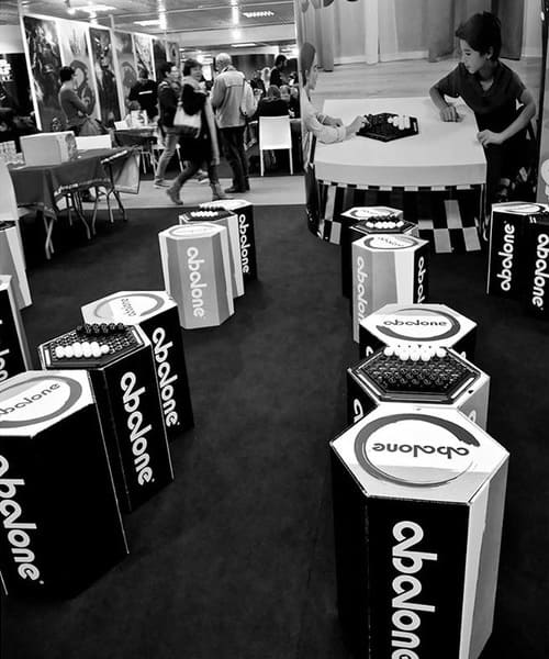 tabouret plv carton