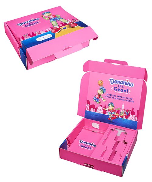 boîte à oreilles valise avec calage carton
