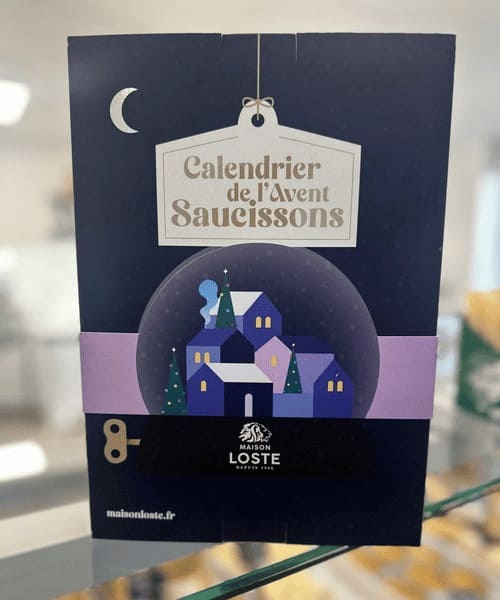 calendrier de l'avent saucissons 2026