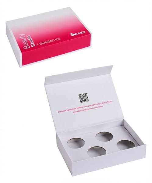 coffret aimanté formulations cosmétiques sur mesure
