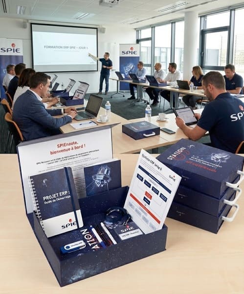 coffret de bienvenue collaborateurs communication interne