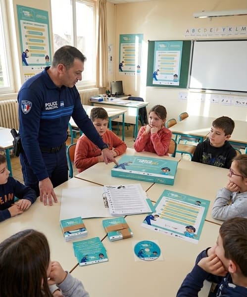 coffret kit pédagogique permis internet école primaire