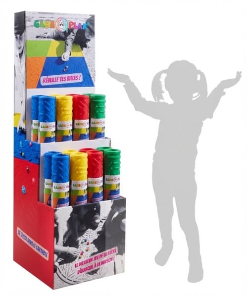 plv box escalier carton jeux et jouets