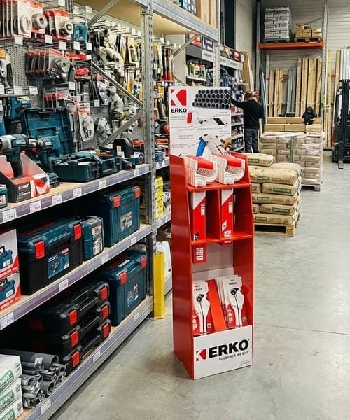 plv box outillage magasin professionnel