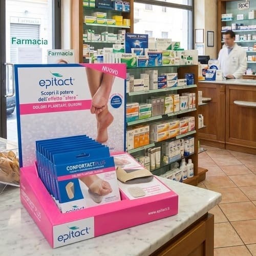 plv comptoir carton pharmacie