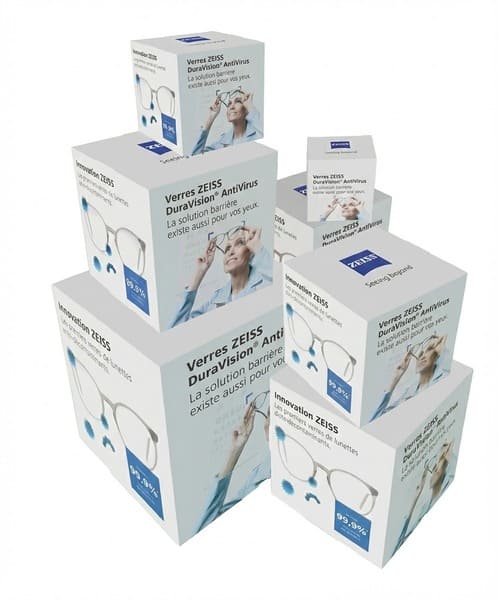 plv cube carton personnalisable sur mesure