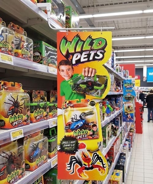 plv kakemono de linéaire jeux et jouets