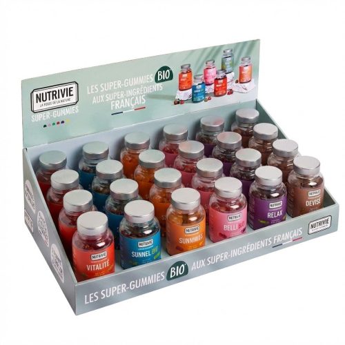 plv présentoir pav gummies santé naturelle