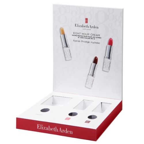 plv présentoir podium maquillage