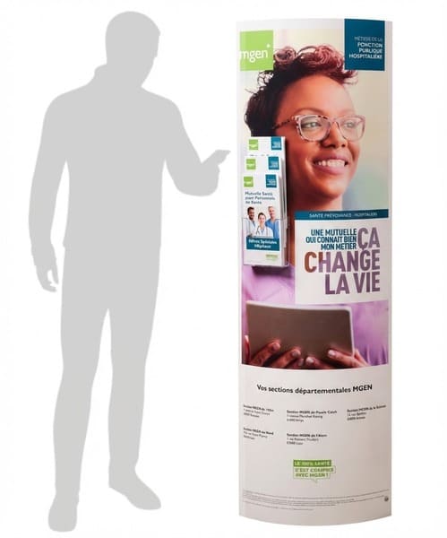 plv totem porte flyers services administration