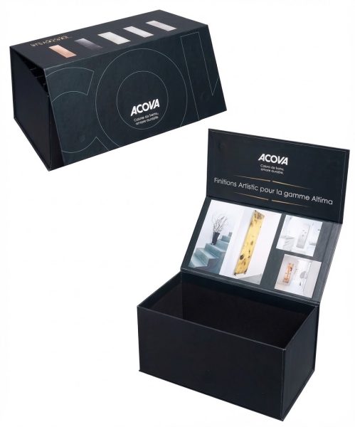 coffret aimanté présentoir nuancier matériau équipement chauffage