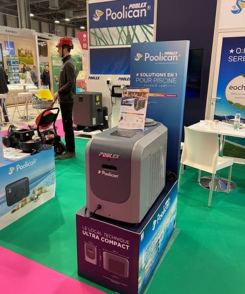 podium glorifieur pour local technique piscine compact