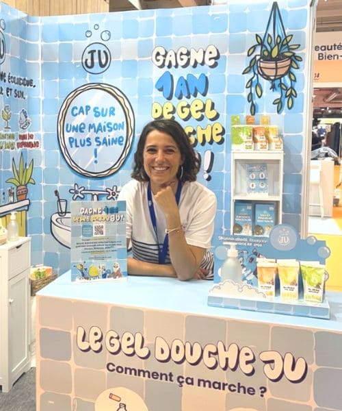 présentoir glorifieur de comptoir cosmétique salon professionnel